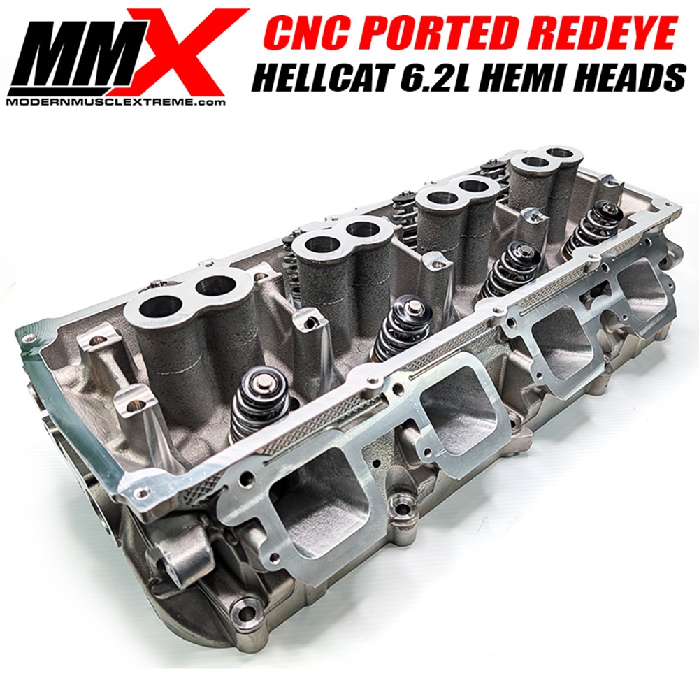 Hellcat 6.2L HEMI CNC Ported Heads by MMX