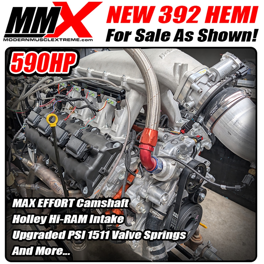 New 6.4L HEMI Crate Engine Max Effort Camshaft Hi-Ram Intake and More by MMX