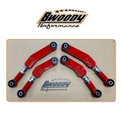 BWoody Hellcat Rear Upper Control Arm Set - Fully Adjustable
