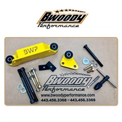 BWoody Trackhawk Front & Rear Differential Brace Set