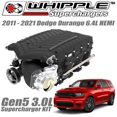 2018-2021 6.4L HEMI Dodge Durango SRT Supercharger Kit by Whipple