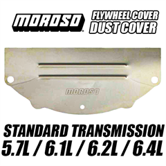 6.4L 6.2L 6.1L 5.7L Flywheel Cover / Dust Cover for Standard Transmission by Moroso