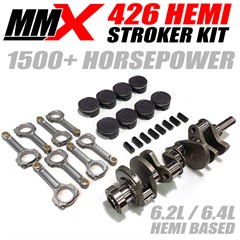 426 HEMI 1500+ Horsepower Stroker Kit - 6.2L or 6.4L Based by MMX