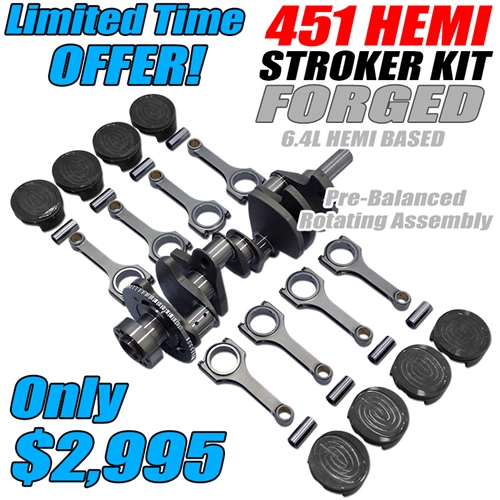 451 HEMI Stroker Kit - Limited Time Offer 6.4L Based by MMX