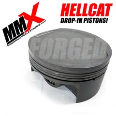 Hellcat 6.2L HEMI  Forged Drop In Pistons by MMX