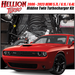 2006-2023 Hemi 5.7L / 6.1L / 6.4L Street Sleeper for Challenger / Charger / 300C / Magnum Twin Turbo Kit by Hellion Turbo