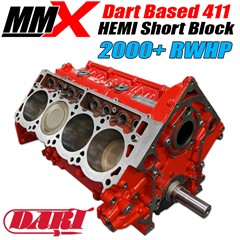 411/417/432 HEMI Dart Based Short Block - 2000+  Capable - by MMX