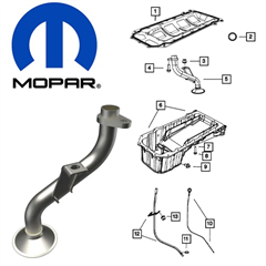 OIL PICKUP TUBE - HELLCAT by MOPAR 05038360AA