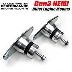 2011-2023 Challenger Charger 300c and 2018+ Trackhawk HEMI Engine Mounts by Torque Master