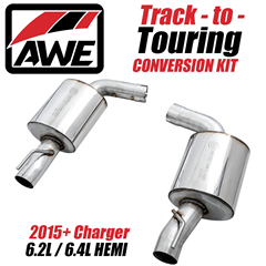 2015+ Charger 6.4L / 6.2L HEMI SC AWE Track-to-Touring Conversion Kit by AWE