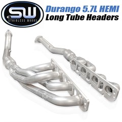 2011-2025 Durango 5.7L HEMI Long Tube Header Kit by Stainless Works