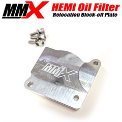 HEMI Oil Filter Relation Blockoff Plate by MMX