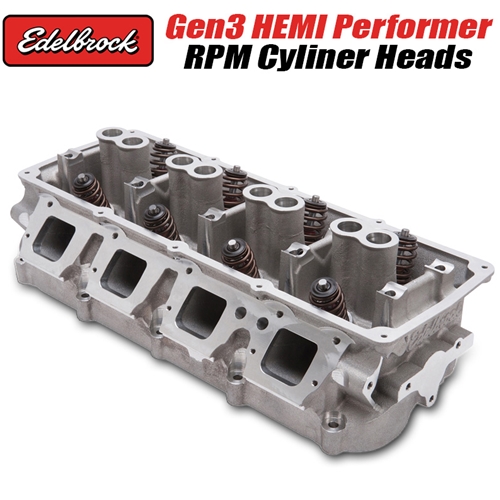 Edelbrock Performer RPM HEMi Heads Featuring MMX Proprietary CNC Porting and Assembly
