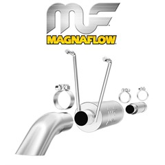 Dodge RAM 3inch Single Stainless Cat Back Exhaust with Satin Tip  by Magnaflow