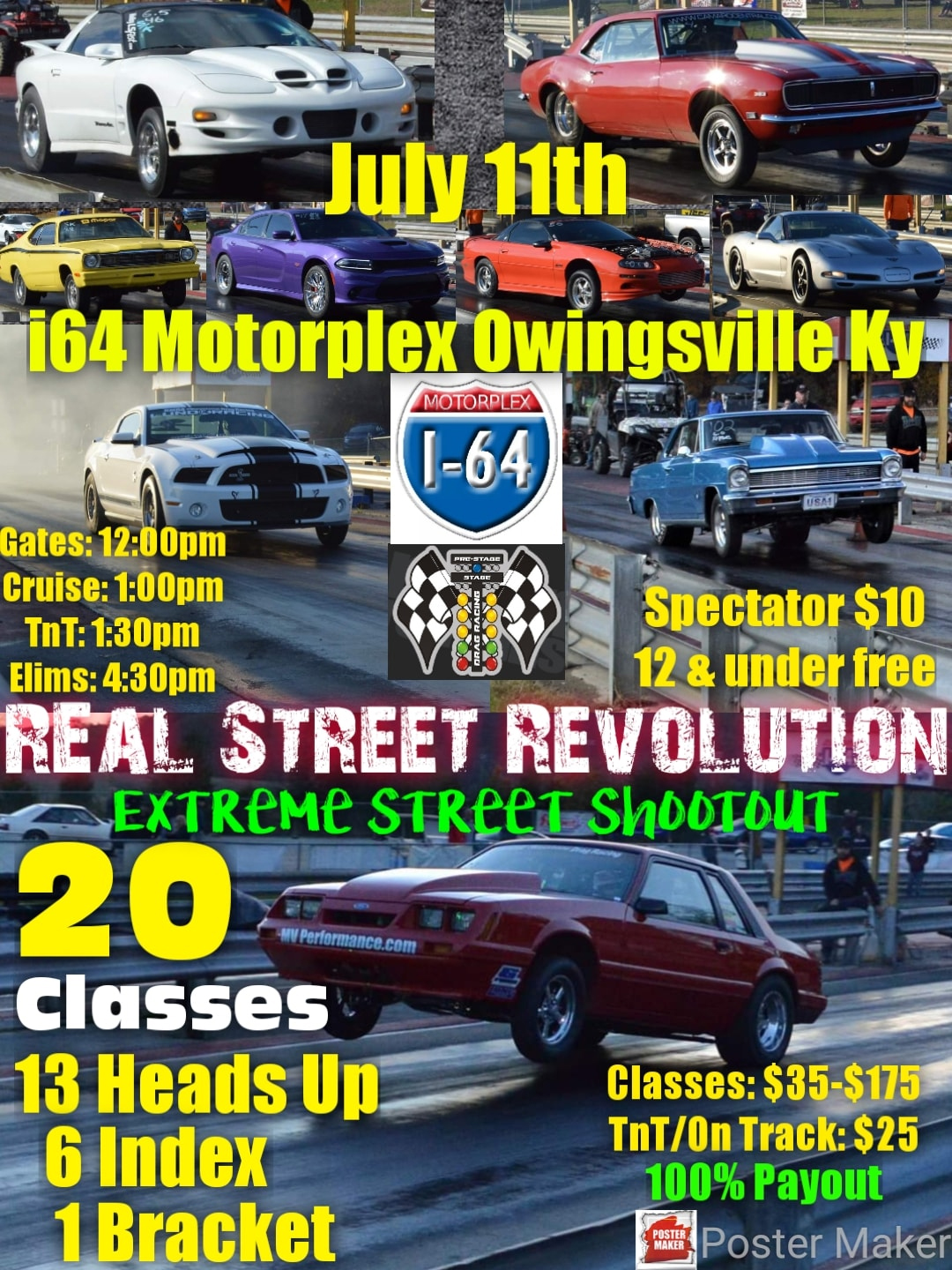 Real Street Revolution Extreme Street Shootout 2020 - I64 Motorplex, Owingsville, KY on July 11, 2020