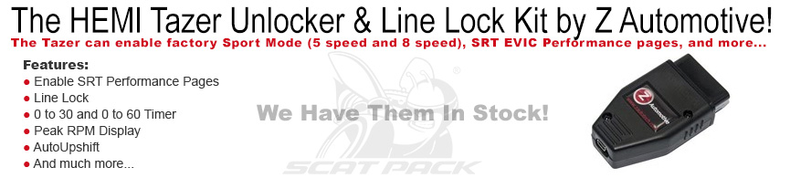 The Tazer by Z-Automotive for the Dodge Challenger Scat Pack and Dodge Charger Scat Pack Performance Parts by Modern Muscle Xtreme